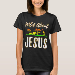 Jesus VBS Mannen Vrouwen Kinder Wild over Jezus Ch T-shirt