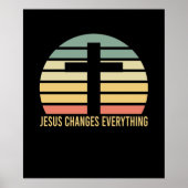 JESUS VERANDERT ALLES POSTER (Voorkant)