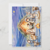 Jesus' verjaardag Kerstfeest uitnodiging (Achterkant)