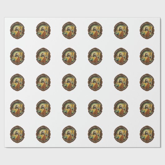 Jesus Verlopen Software Abonnement Betaalmuur Tech Cadeaupapier (Vlak)