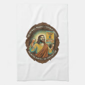 Jesus Verlopen Software Abonnement Betaalmuur Tech Theedoek (Verticaal)