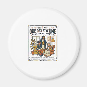 Jesus Verzorging Ouder Wordende Ouders Grafische T Magneet