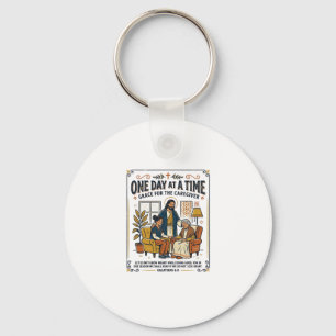 Jesus Verzorging Ouder Wordende Ouders Grafische T Sleutelhanger