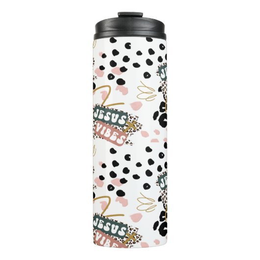 Jesus Vibes Thermal Tumbler Thermosbeker (Voorkant)
