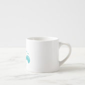 Jesus Vis Fleur De Lis Espresso Kop (Rechts)