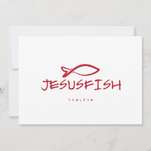 Jesus VIS logo sjabloon Kaart