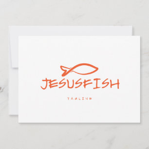 Jesus VIS logo sjabloon Kaart