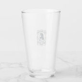 Jesus Vis Symbool Minimaal Ichthys Jezus Vis Minim Glas (Achterkant)