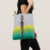 Jesus Vis Zwaard Tote Bag (Dichtbij)