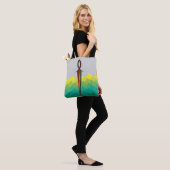 Jesus Vis Zwaard Tote Bag (Op model)