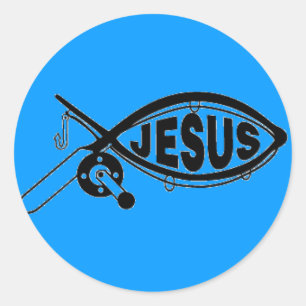 JESUS VISSEN Sticker