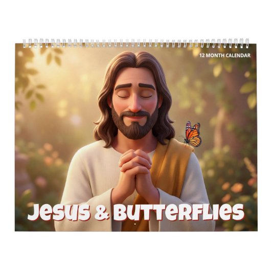 Jesus & Vlinders Kalender (Hoes)
