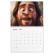 Jesus & Vlinders Kalender (Feb 2027)