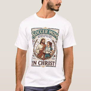 Jesus Volleybal Softbal Voetbal Vintage T-shirt Ch