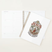 Jesus vroeg christelijk symbool esthetisch Jezus v Planner (Display)
