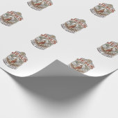 Jesus Vroegkerkelijk Symbool Esthetisch Jezus Vroe Cadeaupapier (Hoek)
