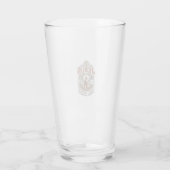 Jesus Vroegkerkelijk Symbool Esthetisch Jezus Vroe Glas (Achterkant)