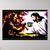 Jesus Vs Satan - Armegeddon Poster (Voorkant)
