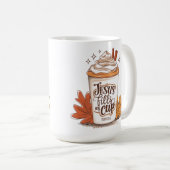 Jesus Vult Mijn Kop Psalm 23:5 Koffie (Voorkant rechts)