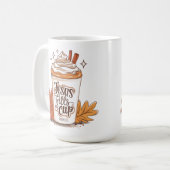 Jesus Vult Mijn Kop Psalm 23:5 Koffie (Voorkant links)