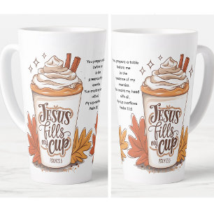 Jesus Vult Mijn Kop Psalm 23:5 Koffie