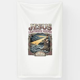 Jesus Vuurtorenwachter Jezus Vuurtorenwachter Ch Spandoek