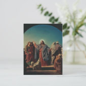 Jesus Wakes Lazarus van Robert Wilhelm Ekman Briefkaart (Staand voorkant)