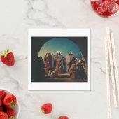 Jesus Wakes Lazarus van Robert Wilhelm Ekman Servet (Insitu)