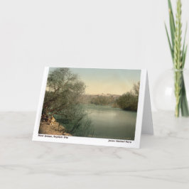 Jesus Walked hier: De Rivier van Jordanië Kaart