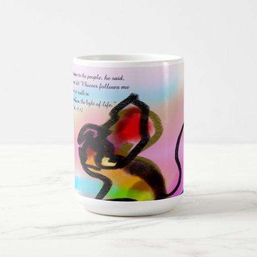 Jesus Walking Koffiemok (Center)