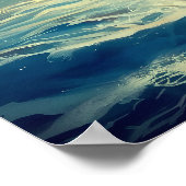 Jesus Walks on Water Poster (Hoek)