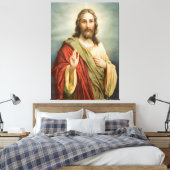Jesus Wall art Canvas Afdruk (Insitu (Slaapkamer))