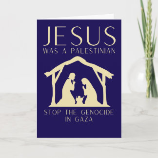 Jesus Was A Palestinian Christmas Gaza  Kaart