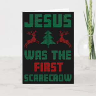 Jesus Was De Eerste Vogelverschrikker Horrort-shir Kaart