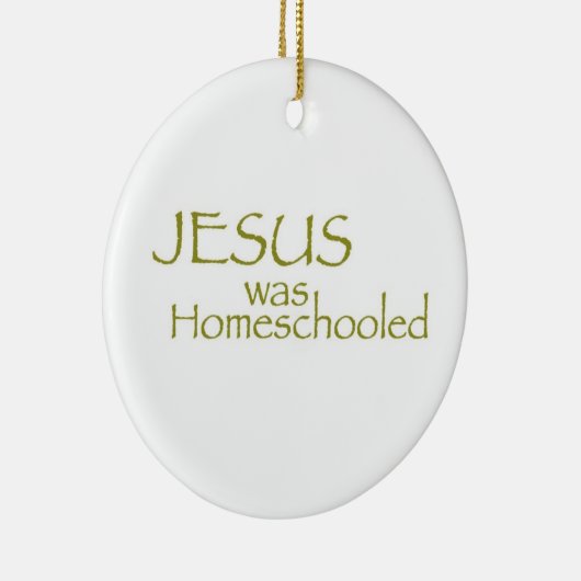 JESUS was gekozen Keramisch Ornament (Rechts)
