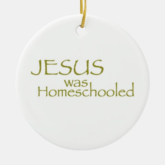 JESUS was gekozen Keramisch Ornament (Voorkant)