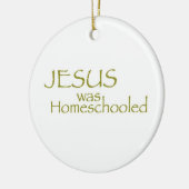 JESUS was gekozen Keramisch Ornament (Links)