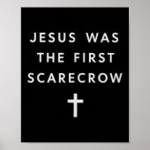 Jesus Was The First Ecrow – Minimalist Christian S Poster (Voorkant)
