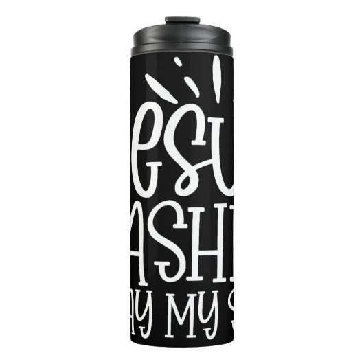 Jesus Washed Away My Sins Thermosbeker (Voorkant)