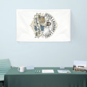 Jesus Waslabel Witte Jezus Wasgoed Was Spandoek (Beurs)