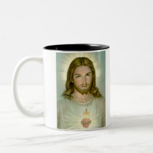 jesus, WAT ZOU JESUS DOEN? Tweekleurige Koffiemok