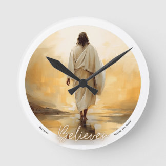 Jesus Watch, Bible, Wall Clock, Christianity Ronde Klok