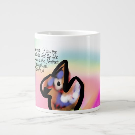 jesus way grote koffiekop (Voorkant)