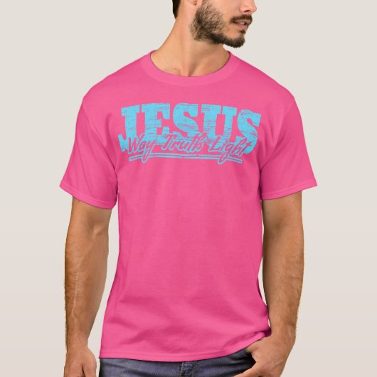 Jesus Way Waarheidslicht T-shirt (Voorkant)