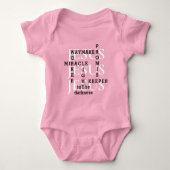 Jesus Waymaker Mirakel Girl Romper (Voorkant)