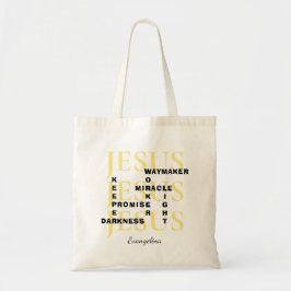 Jesus Waymaker persoonlijke Christelijk Tote Bag