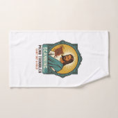 Jesus Wazige QR-code Scant Niet Menu Tech Humor_1 Handdoek (Handdoek)