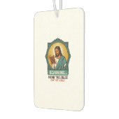 Jesus Wazige QR-code Scant Niet Menu Tech Humor_1 Luchtverfrisser (Links)