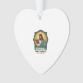 Jesus Wazige QR-code Scant Niet Menu Tech Humor_1 Ornament (voorkant)