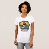 Jesus Wazige QR-code Scant Niet Menu Tech Humor_1 T-shirt (Voorkant volledig)